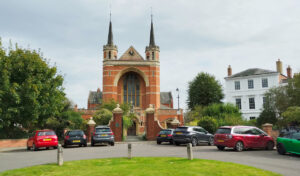 Saint Georges church in St Georges Square Barbourne Worcester